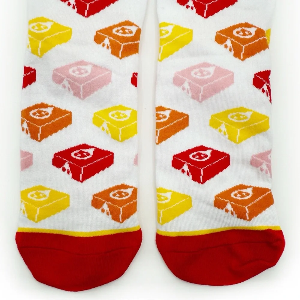 Odd Sox Starburst Candy Crew Socks Mens Womens Fun Novelty Gift Logo Colorful